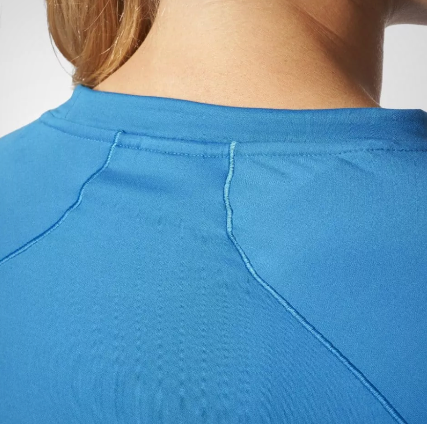 Adidas Women's Climaheat Long Sleeve Fitness Top / Blue / RRP £70