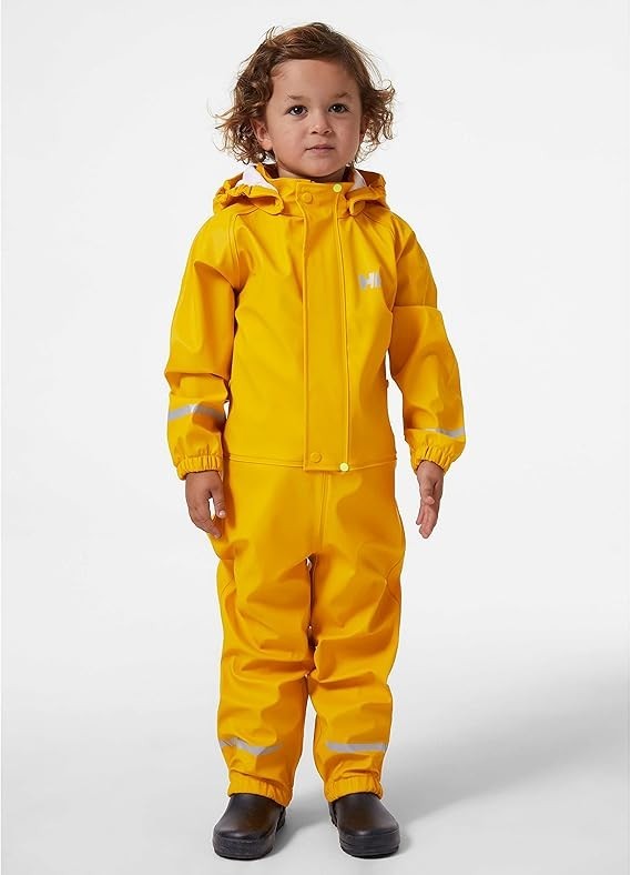 Helly Hansen Kids Bergen Rain Puddle Suit / Yellow / RRP £70