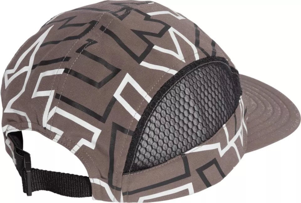 Adidas Adult Terrex 5 Panel Running Cap / Charcoal White Black / RRP £25