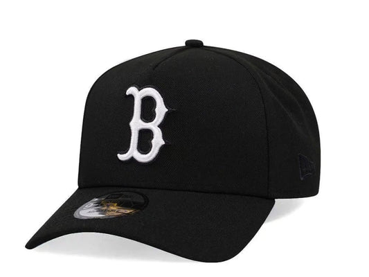 New Era Boston Red Sox MLB 9FORTY Cap / Black White / RRP £24