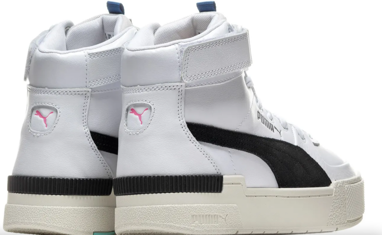 Puma Womens Cali Sport Top Contact Trainers / BNIB / White / UK 6.5