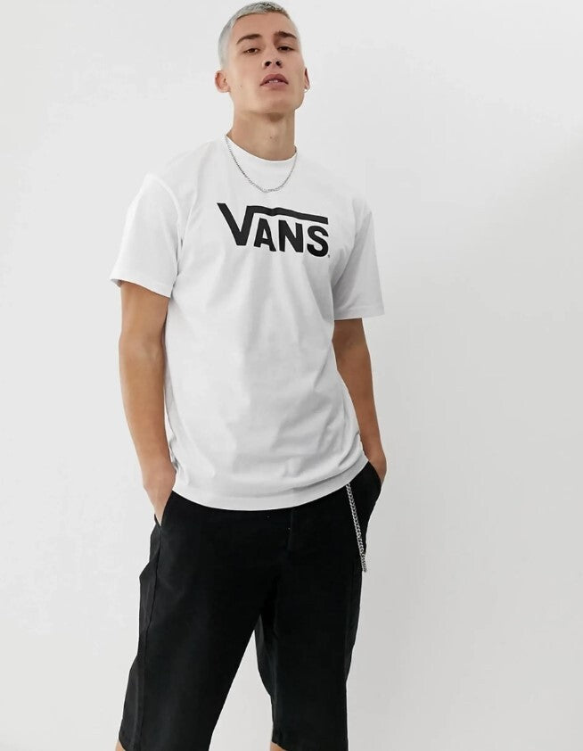 Vans Classic T-Shirt / White-Black/ Mens / RRP £28
