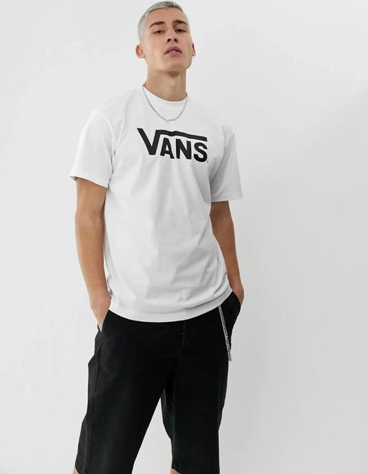 Vans Classic T-Shirt / White-Black/ Mens / RRP £28