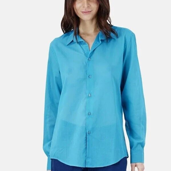 Vilebrequin Light Cotton Shirt / Unisex Caracal / Light Blue / RRP £165