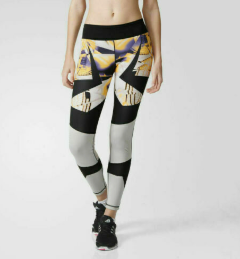 Adidas Womens Climaheat Graphic Premium Tights Leggings / BNWT / RRP £60