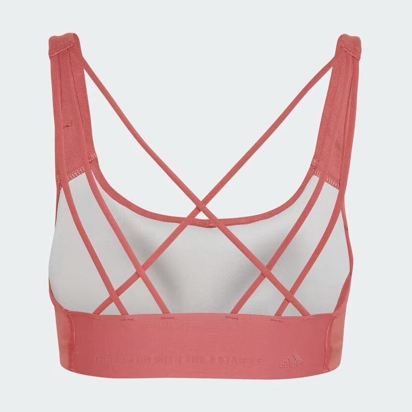 Adidas Womens Coreflow Medium Support Workout Bra / Red / RRP £38