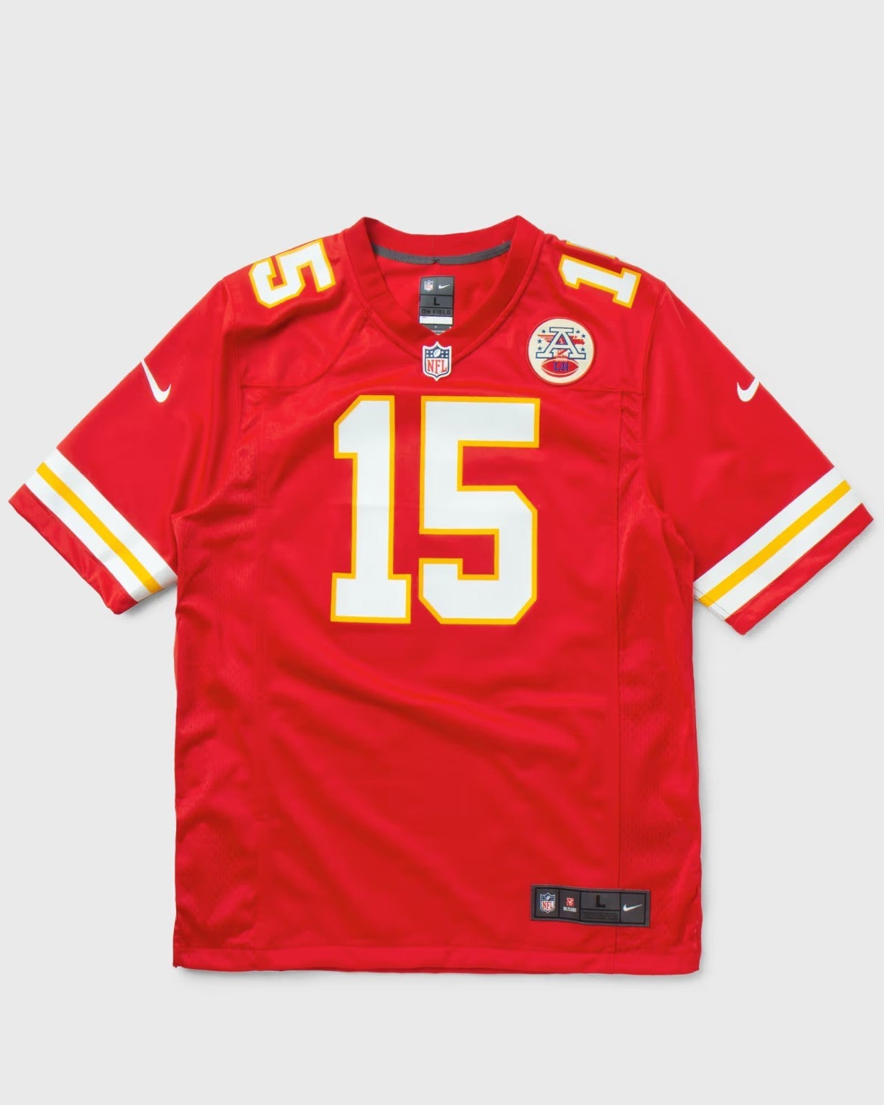 Nike Pat Mahomes Kansas City Chiefs NFL Jersey / Red / RRP £140