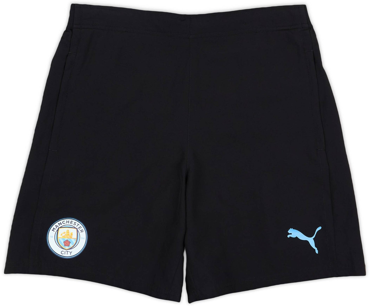 Puma Mens 2019-20 Manchester City Puma Training Woven Shorts /Black/RRP £34.99