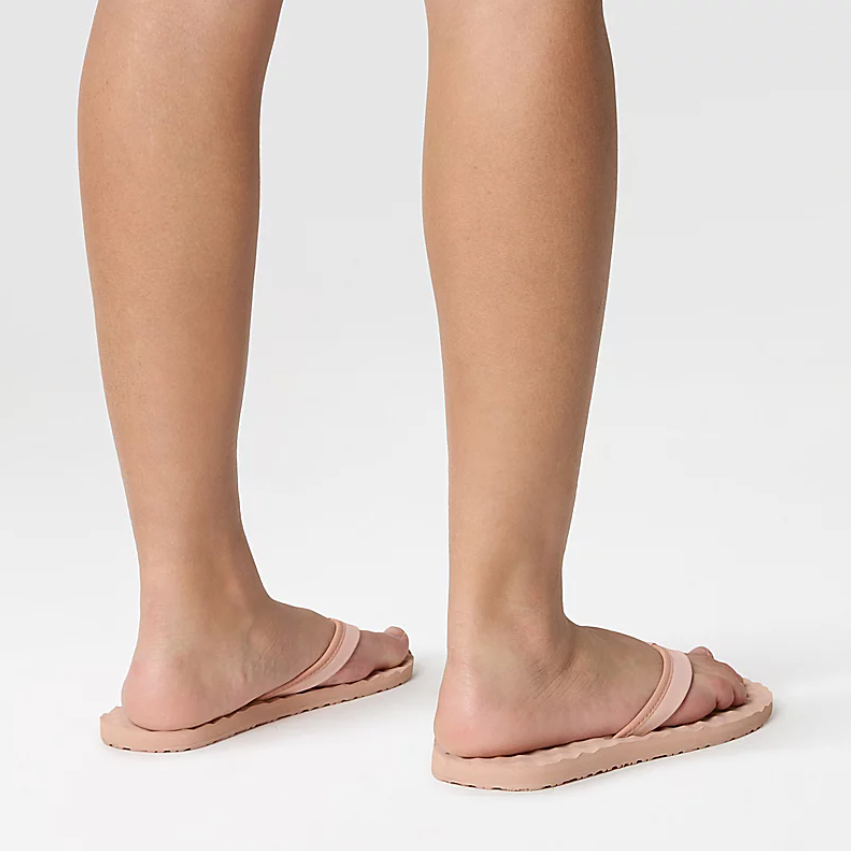 The North Face Women’s Base Camp Mini II Flip Flop -Café Crémé Evening Sand Pink