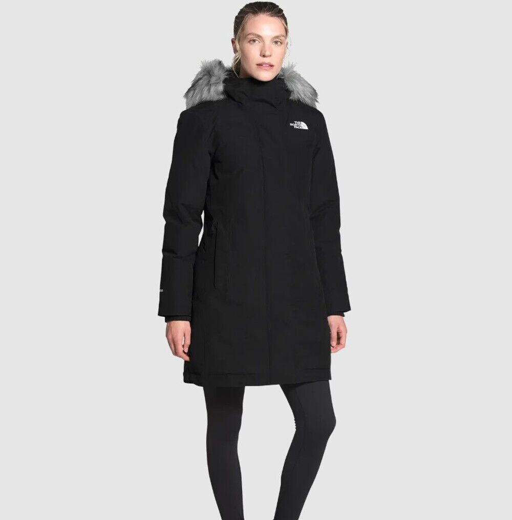The North Face Womens Black Artic Parka / RRP £395