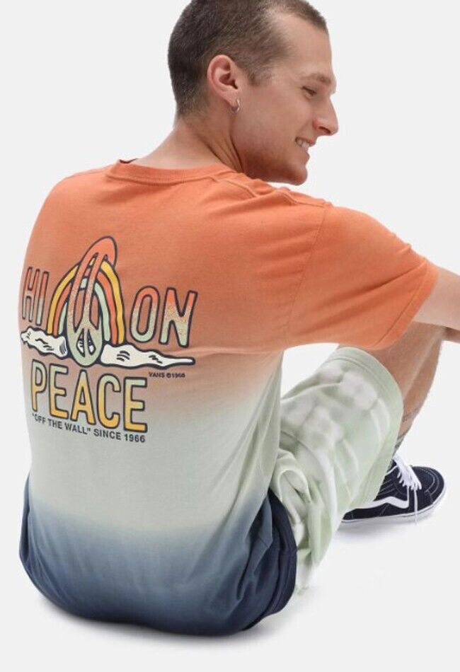 Vans Mens Peace Of Mind Dip DIY T Shirt / RRP £35