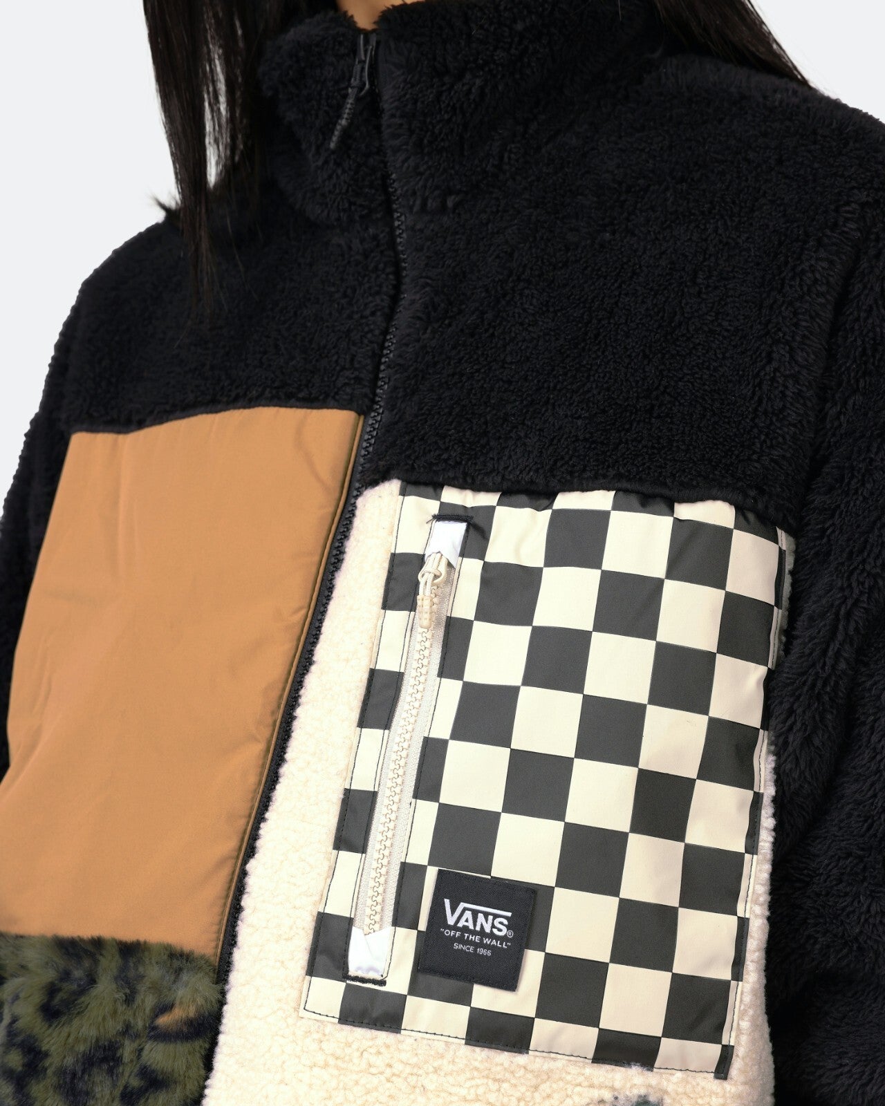 Vans Womens Makin It Patch Jacket / Black / RRP £140