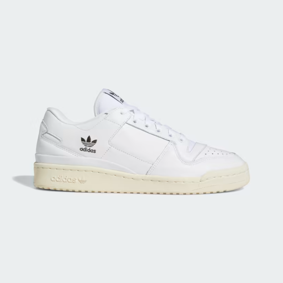 Adidas Men's Forum Low ADV Trainers / White Olive / RRP £85