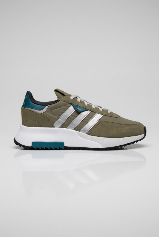 Adidas Mens Originals Retropy F2 Trainers / Green / RRP £75