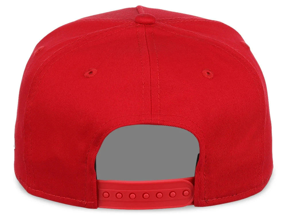 New Era 9Forty A-Frame Snapback Cap / Red Grey / RRP £25