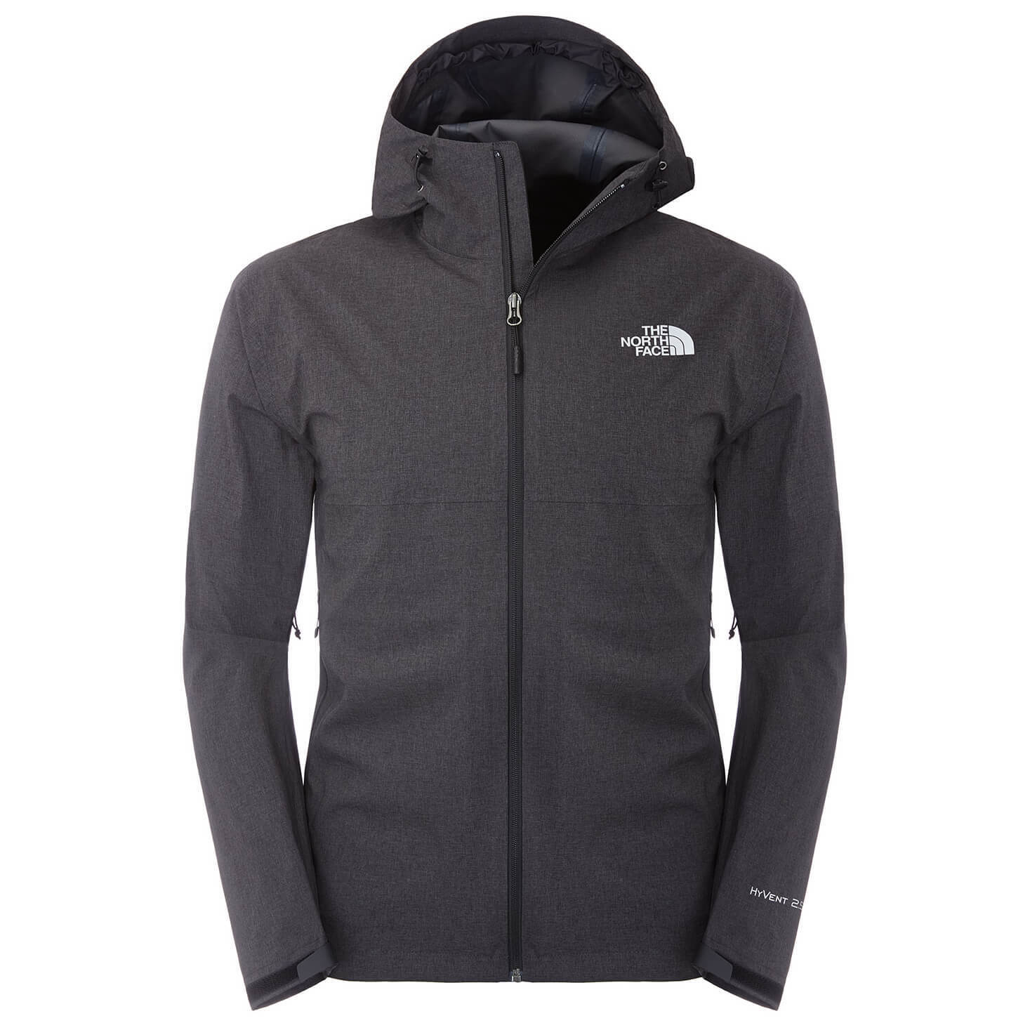 The North Face Mens Great Falls Waterproof Jacket / Black Heather / RRP £180