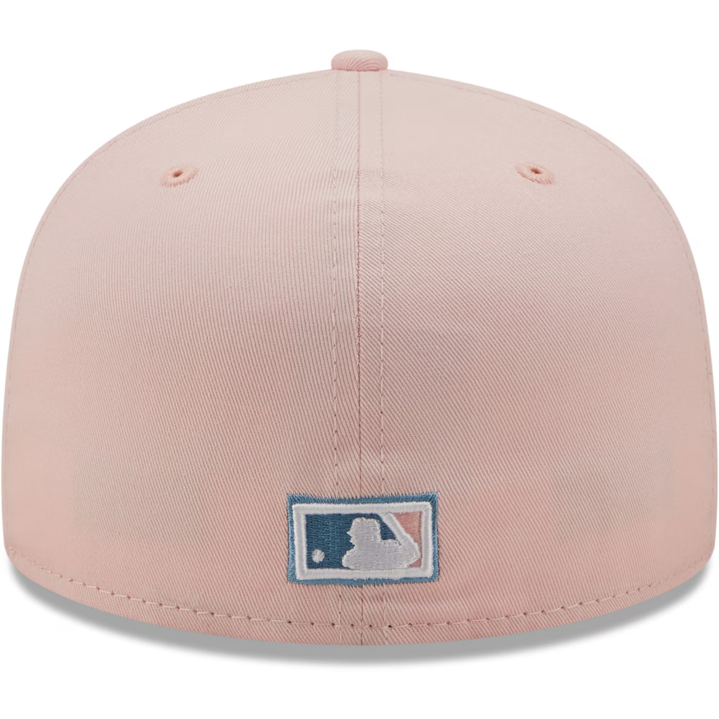 New Era NY New York Yankees 59Fifty Fitted Cap / Pink Sky Blue / RRP £40