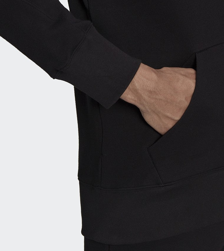 Adidas Mens Full Zip Logo Hoodie / Black / RRP £68