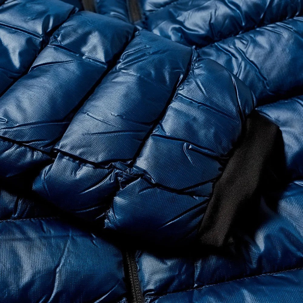The North Face Mens Summit Down Hoodie Jacket / Blue Wing Teal / RRP £325