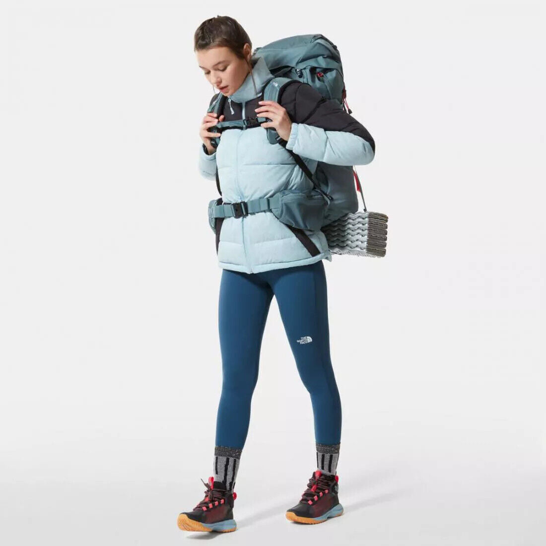 The North Face Womens Diablo Down Puffer Jacket / Beta Blue / RRP £300