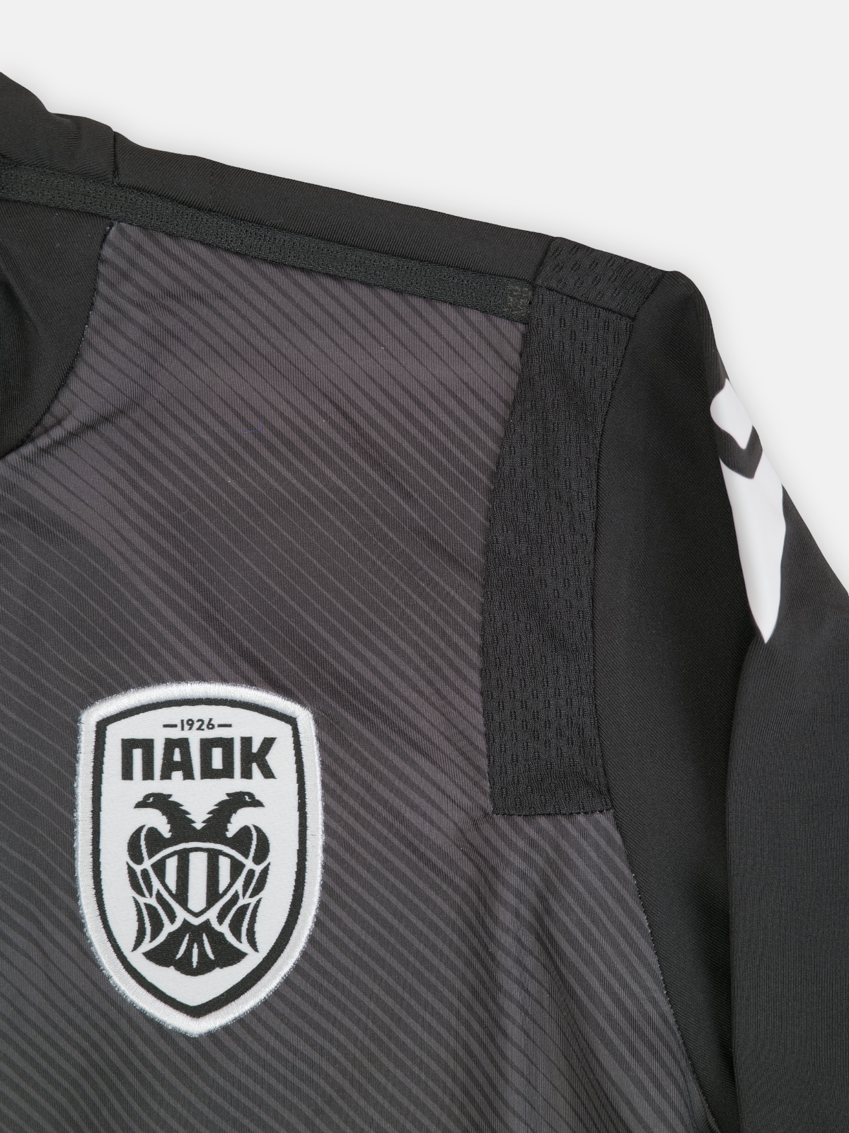 Macron Mens 2020-21 Paok Macron Training Football Top / Black / RRP £54.99