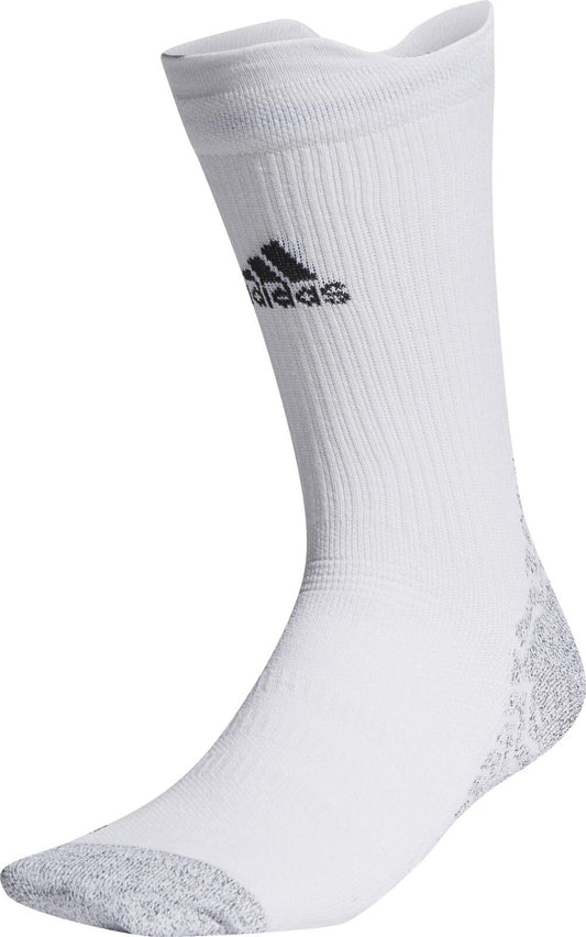 Adidas Mens Football Grip Crew Socks / White Grey / RRP £16
