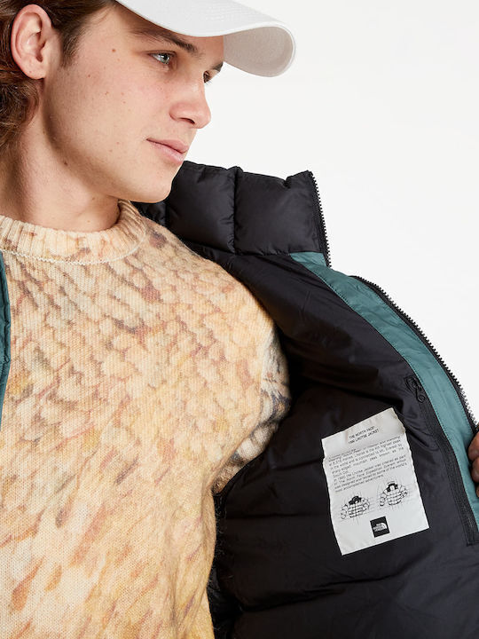 The North Face Mens Lhotse Down Puffer Jacket / Balsam Green / RRP £260