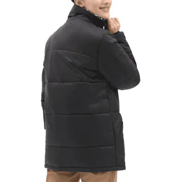 Vans Womens "Send It" Reversible MTE Puffer Jacket / Black Checker / RRP £130
