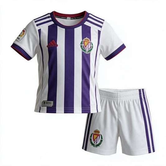 Adidas Infant Real Valladolid Home Kit / Shirt and Shorts / RRP £45