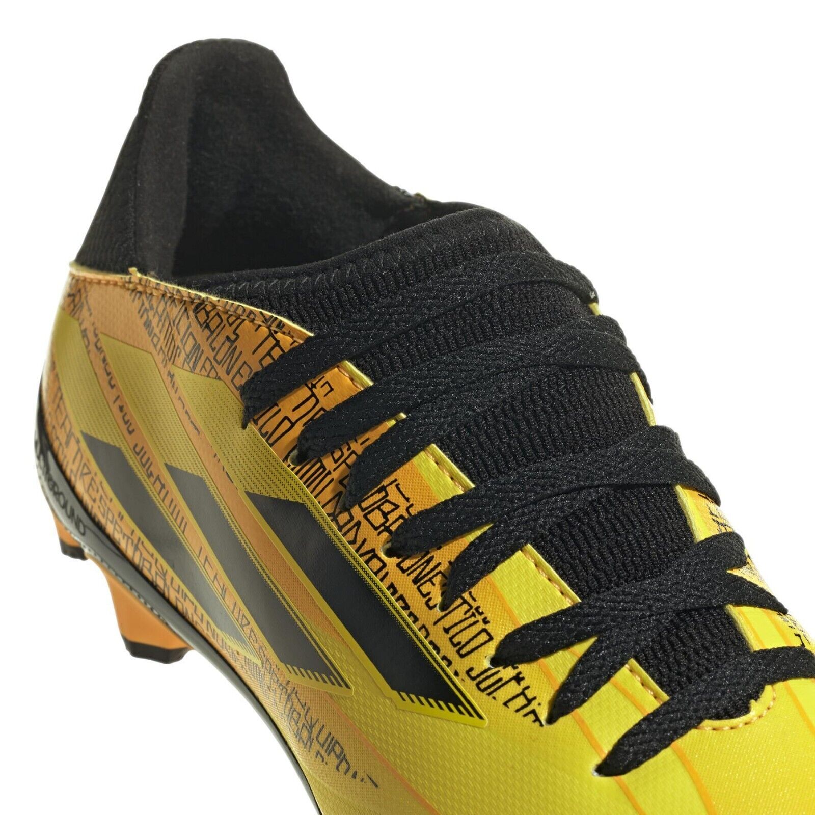 Adidas Kids X Speedflow Messi.3 Mg Football Boots / Gold Black / RRP £55