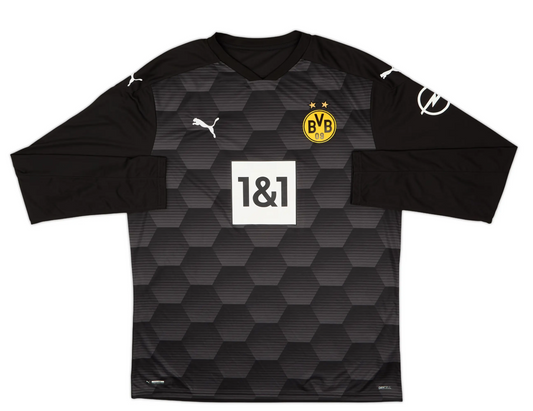 Puma Mens 2020-21 Borussia Dortmund GK Shirt / Black / RRP £65