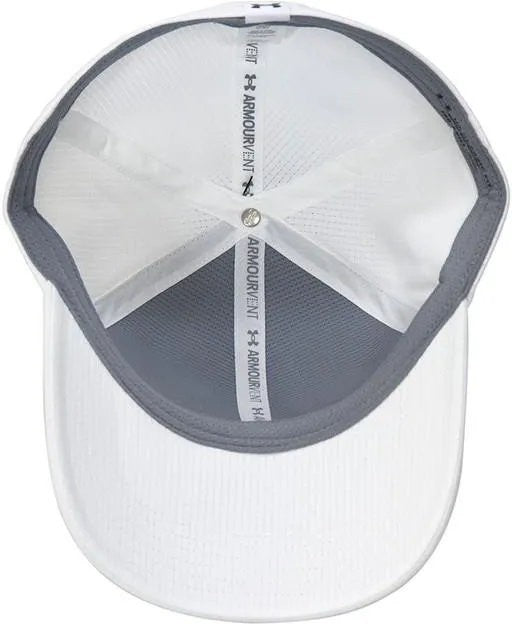 Under Armour Mens Armour Vent Stretch Cap / White Grey / RRP £28
