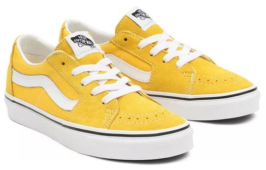 Vans Unisex Sk8 Low Trainers / Yellow White / RRP £65