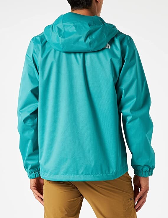 The North Face Men's Quest Hooded Rain Jacket / Porcelain Green / RRP £110