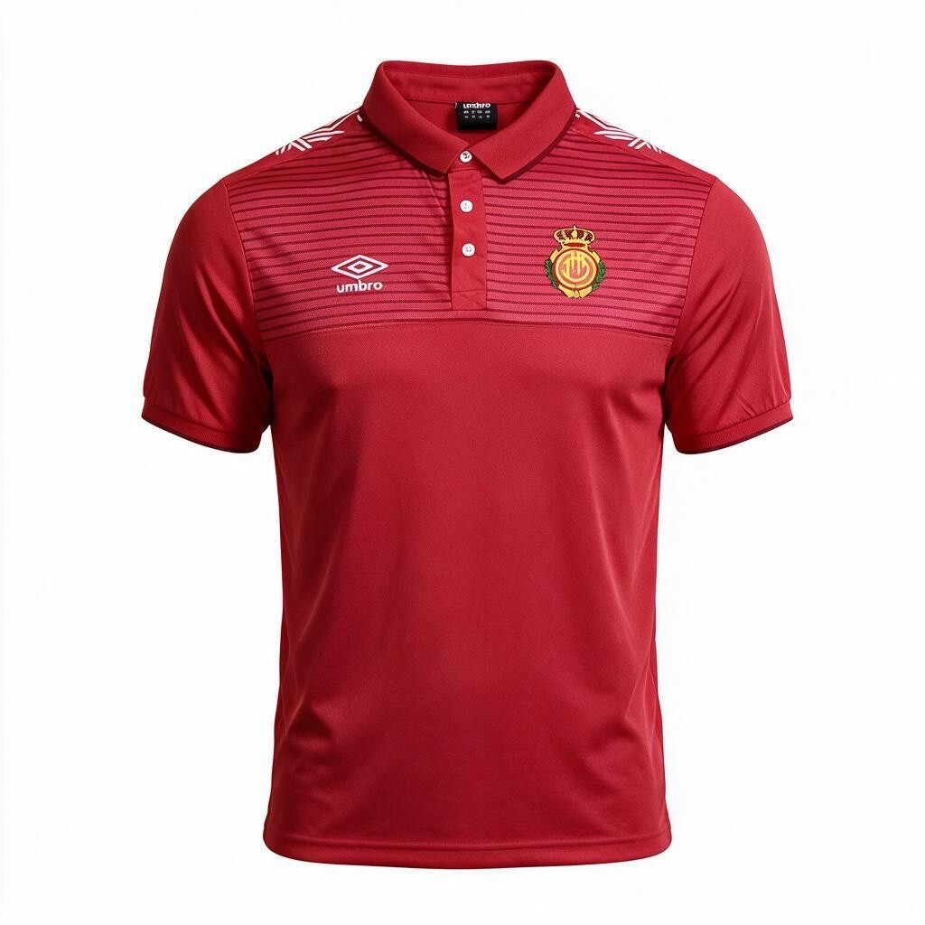 Umbro Mens Mallorca Polo Shirt / Red / RRP £35