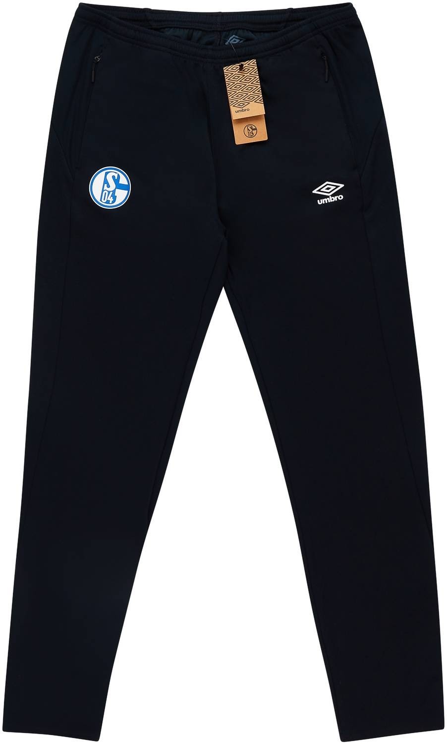 Umbro Kids 2021-22 Schalke Umbro Presentation Pants / Black / RRP £39.99