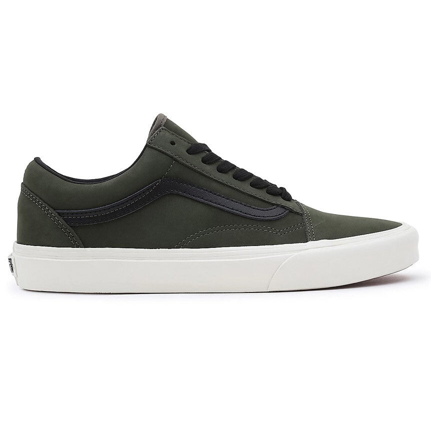 Vans Nubuck Old Skool Trainers / Olive Black / RRP £75