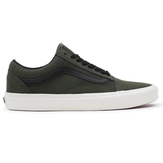 Vans Nubuck Old Skool Trainers / Olive Black / RRP £75