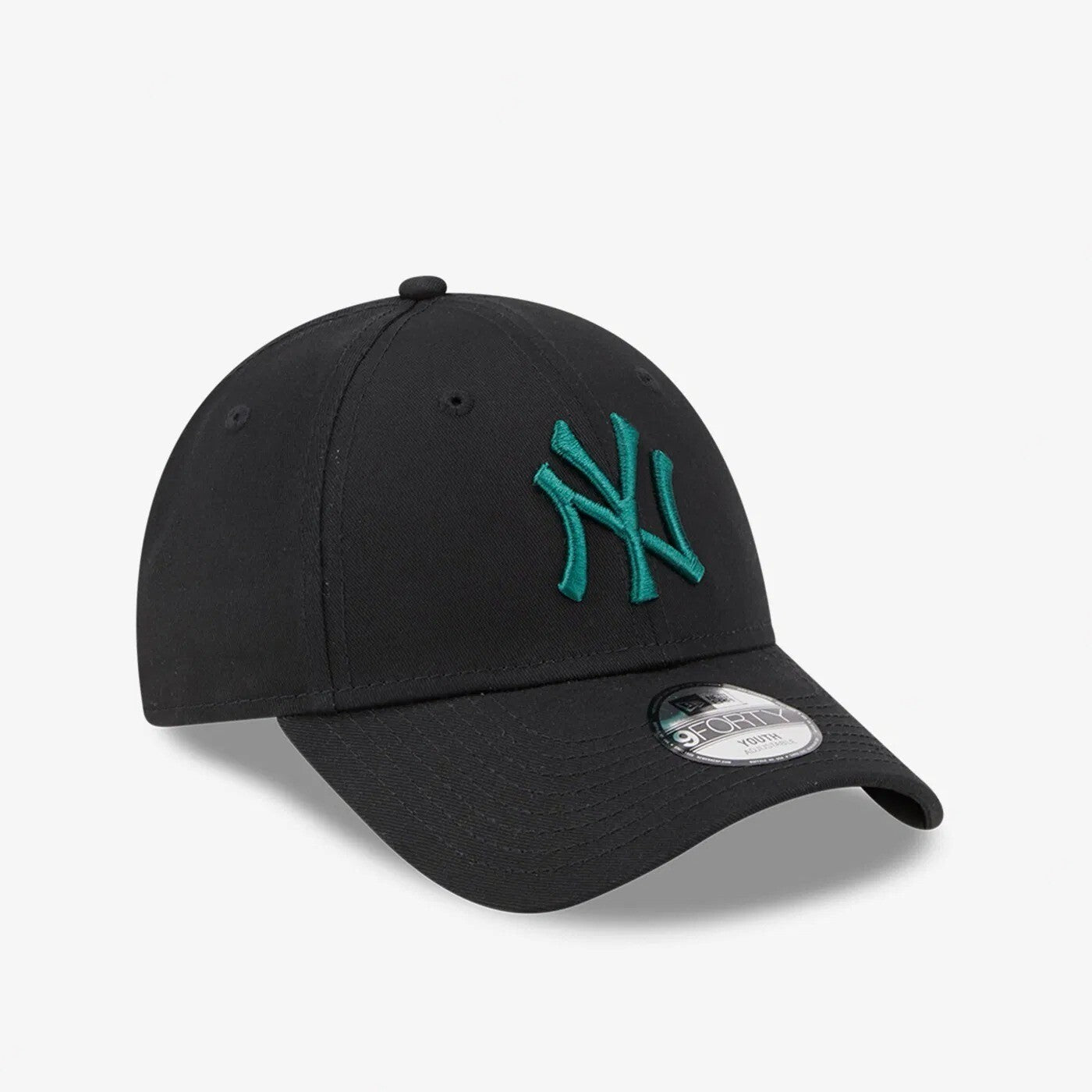 New York Yankees Kids Essential New Era 9Forty Hat / Black Green / RRP £19