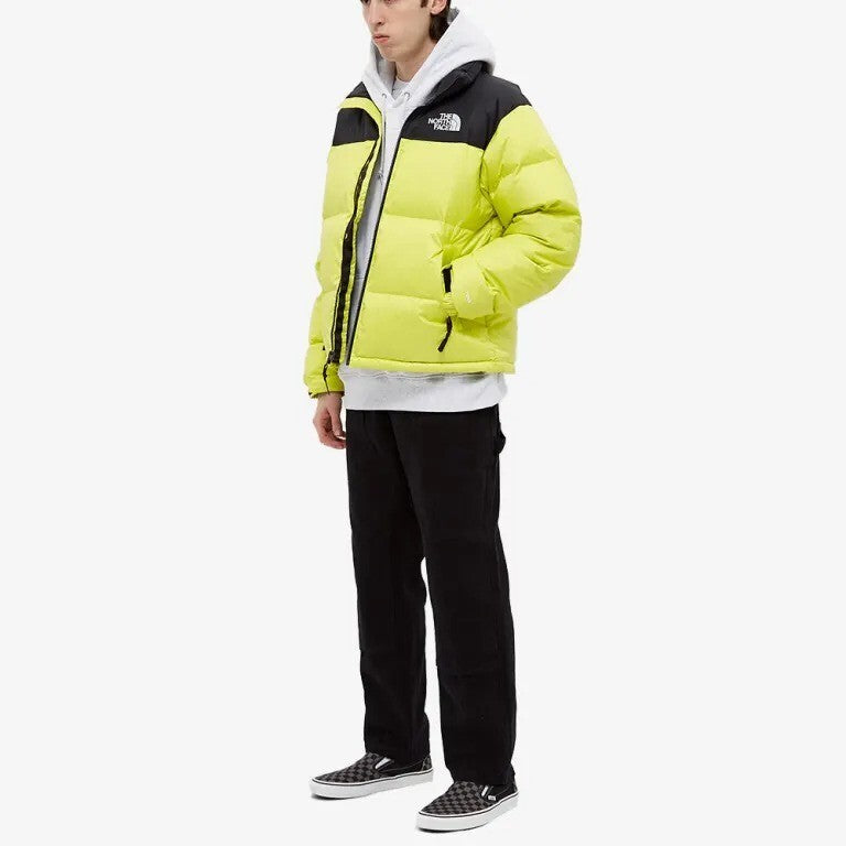 The North Face Mens 1996 Retro Nuptse Puffer Jacket / Sulphur Green / RRP £315