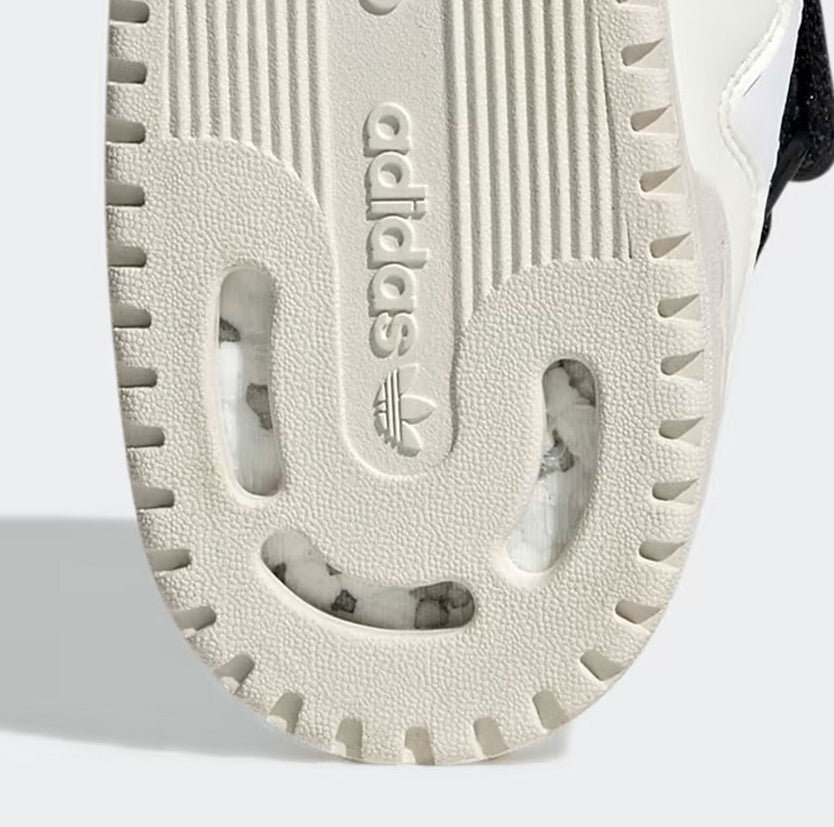 Adidas Mens Forum Mid Parley Trainers / White Black / RRP £90