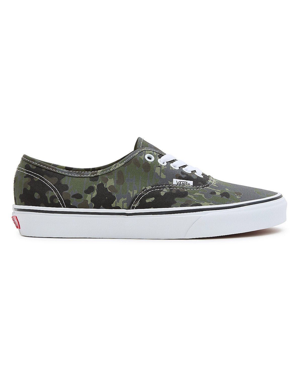 Vans Unisex Authentic Trainers / Green Camo / RRP £60