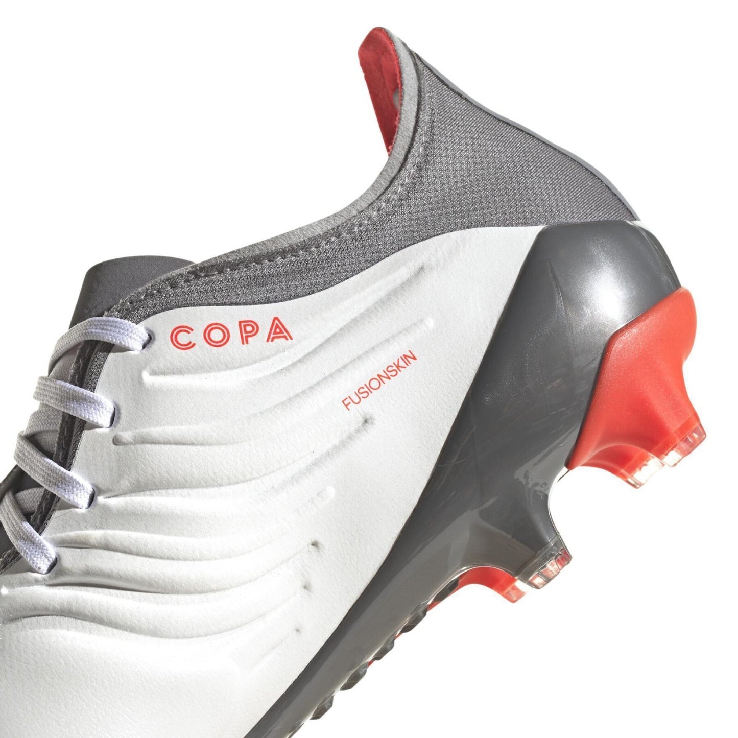 Adidas Mens Copa Sense.1 Ag Football Boots / White Red Grey / RRP £180