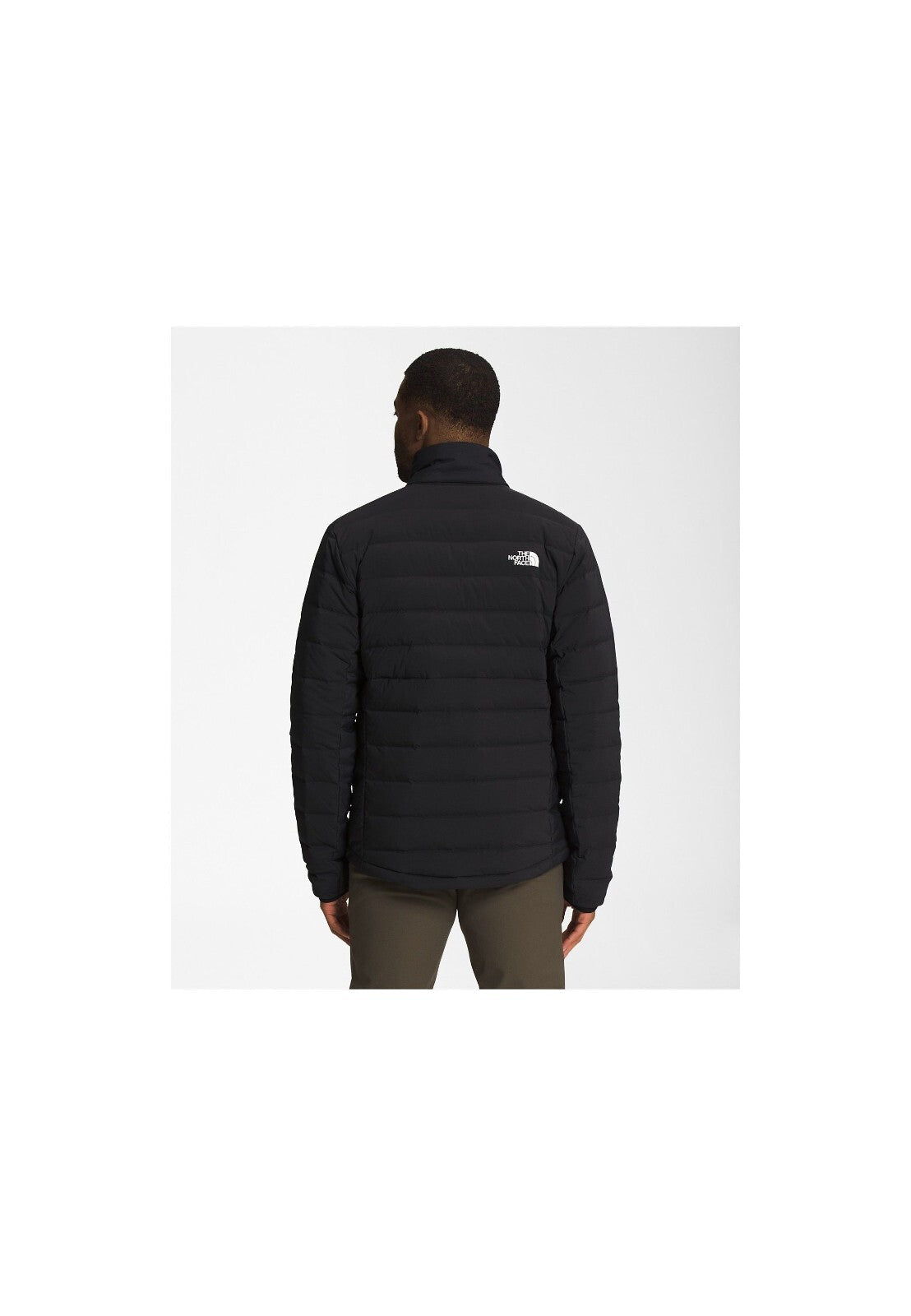 The North Face Mens Stretch Down Hooded Puffer Jacket / Black / RRP £245