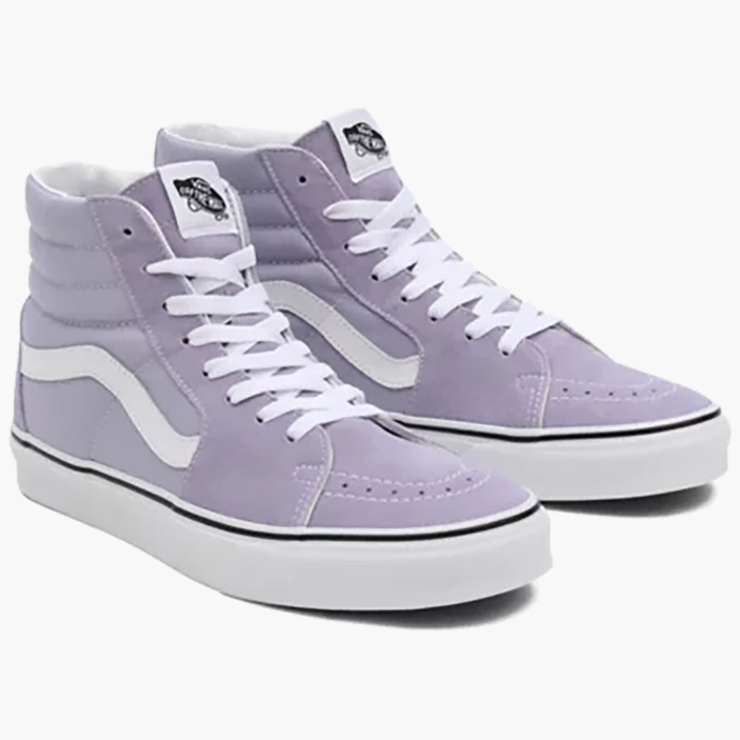 Vans Sk8-Hi Trainers / Lilac White / RRP £80