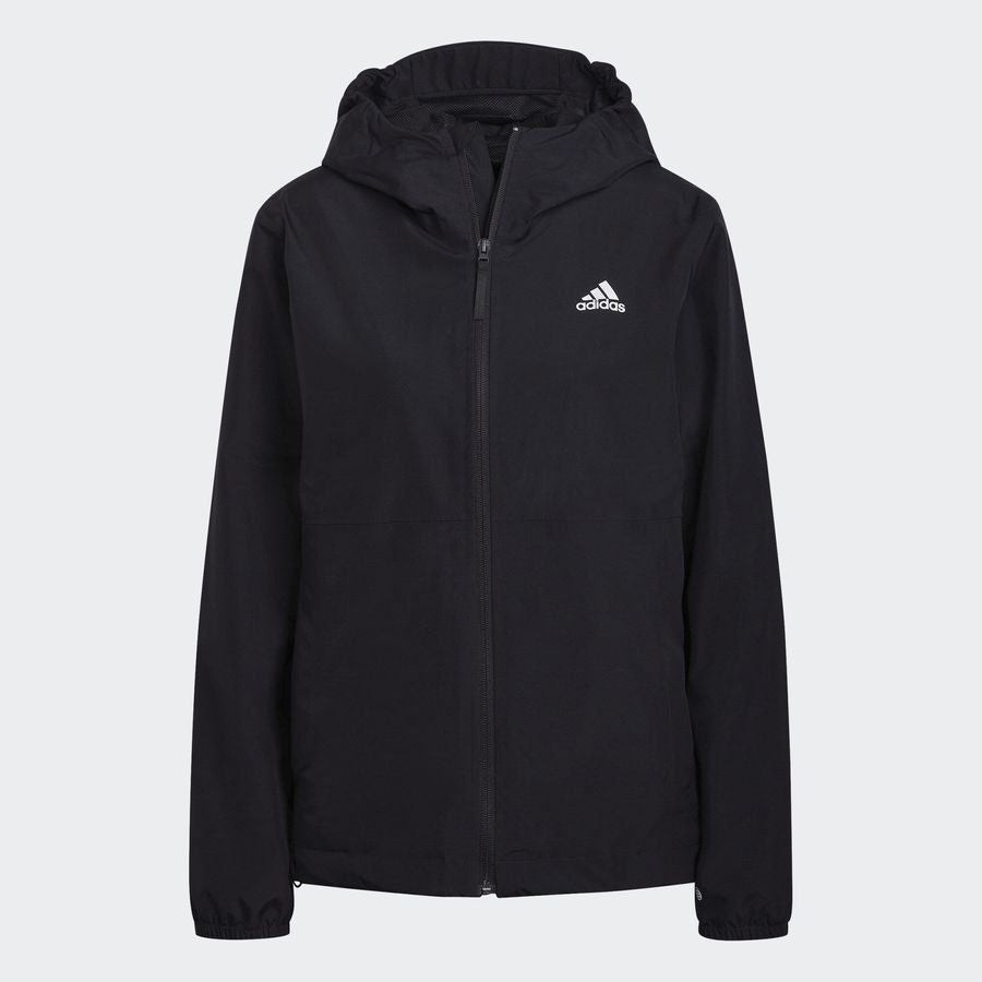 Adidas Womens Rain Ready Essential Running Jacket / Black / RRP £95