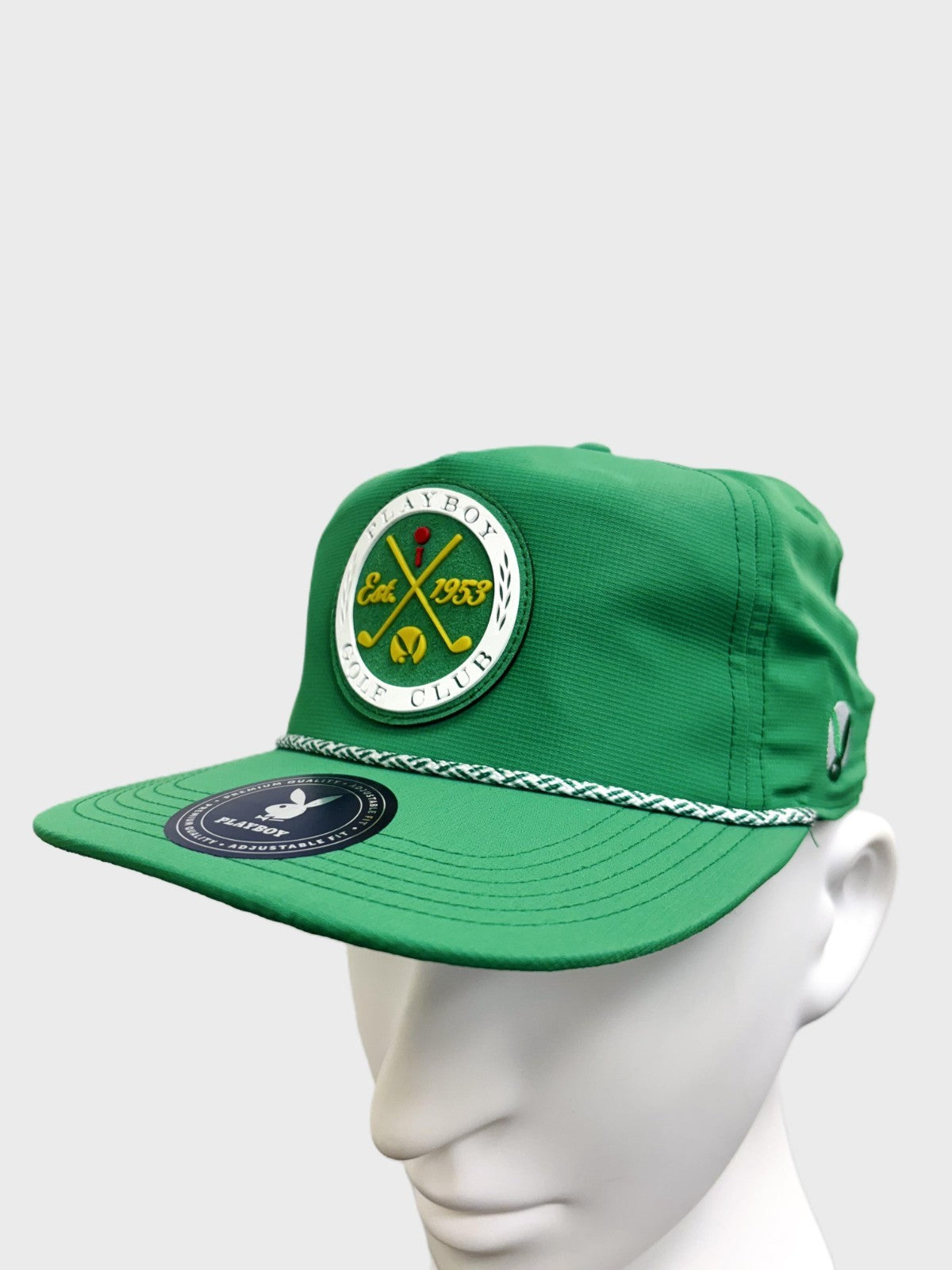 Playboy Golf Club Golfer Snapback Cap / Green / RRP £25