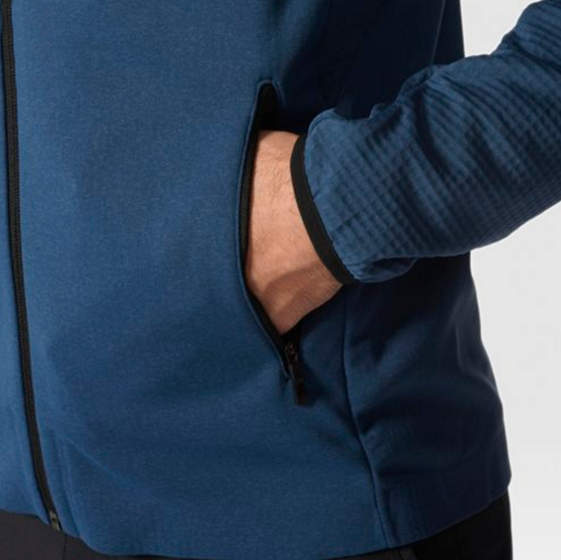 Adidas Mens Climaheat Fleece Full Zip Jacket / Blue / RRP £95