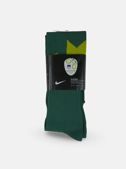 Nike Mens 2010-11 Slovenia Away Football Socks / Green / RRP £14.99