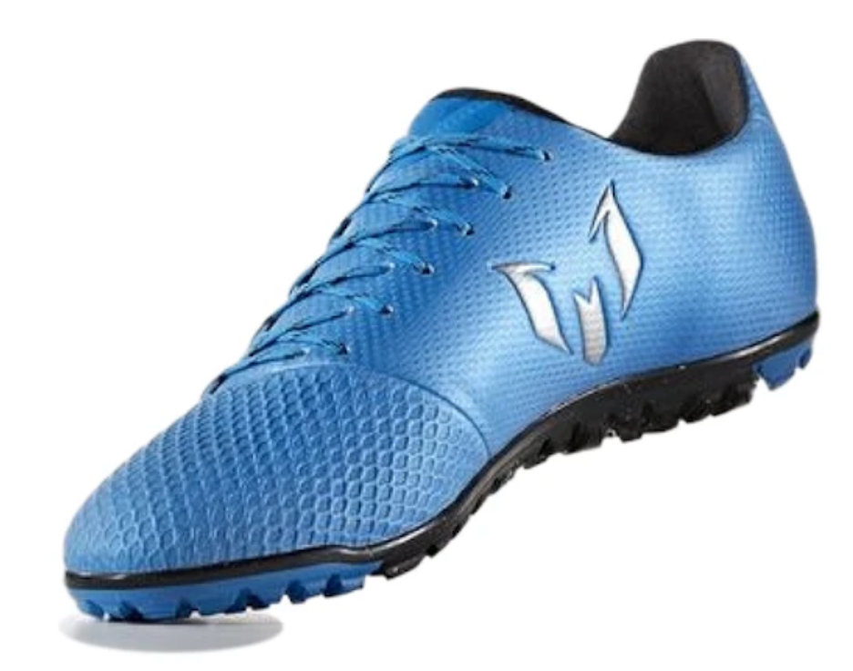 Adidas Mens Messi 16.3 Astro Football Trainers / Blue Silver / RRP £65